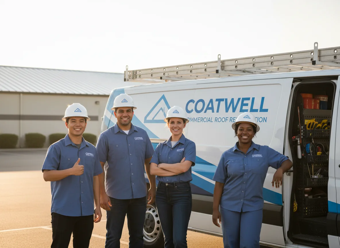 Commercial roof coating company in Saint Louisville, OH